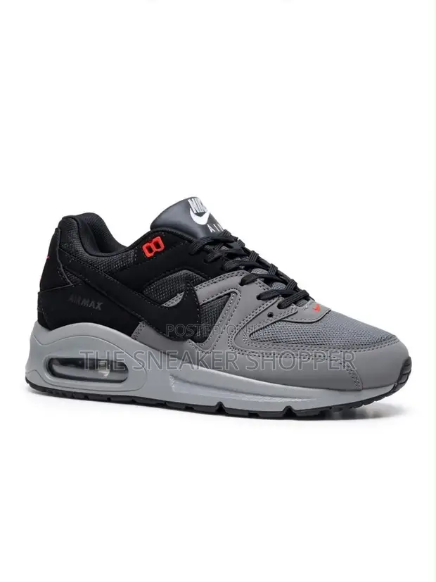 Nike Air Max BW - Cool Grey / Black / Red - 1