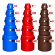 Galaxy Kitchen 5-Piece Insulated Food Warmer Barrel Set - 2