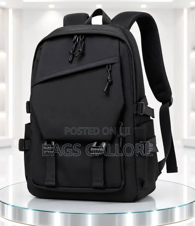 Black JHS School Bag - 1