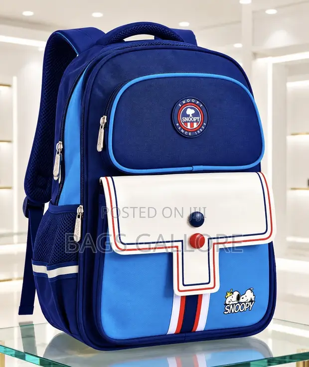 Multicolor School Backpacks - 1