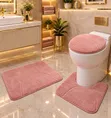 3-Piece Bathroom Mat Set - 1