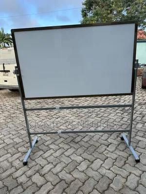 Standing Magnetic White Board Dry Erase 5ftx3ft