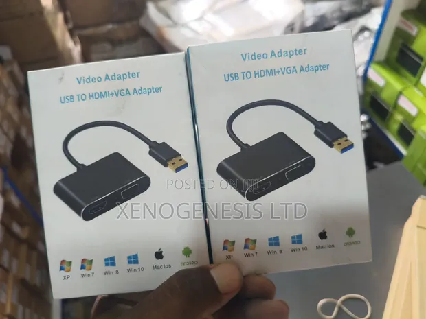 USB to HDMI VGA Adapter - 1