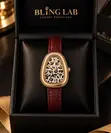 Wild Muse Gold-Tone Watch with Leopard Dial - 2
