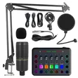 V8 Livestreaming Sound Card with Microphone - 1