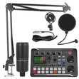 V8 Livestreaming Sound Card with Microphone - 2