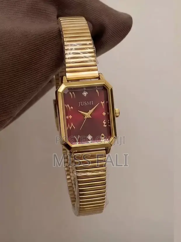 Burgundy Luxe Gold-Tone Ladies' Watch - 1