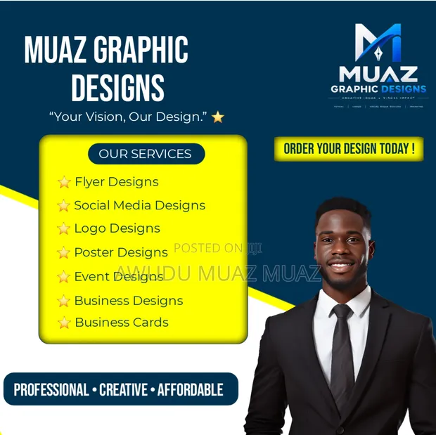 Professional Graphic Design Services - Flyers, Logos, Posters - 1