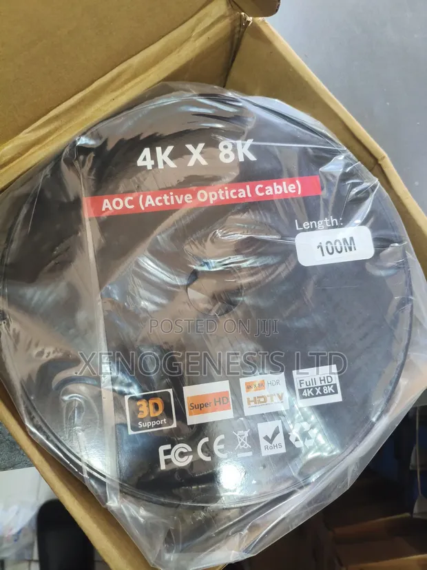 100m AOC Fibre HDMI Cable - 1