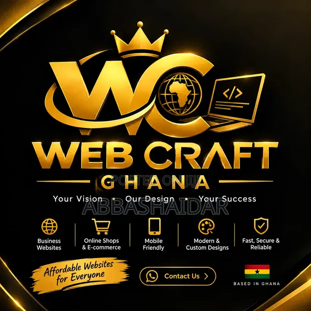 Webcraft Ghana - Website Design Services - 1