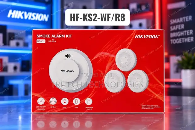 Hikvision HF-KS2-WF Smoke Alarm Kit - 1