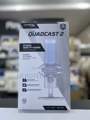 HyperX QuadCast S Studio Microphone