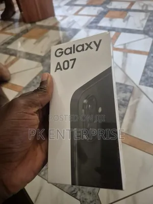 New Samsung Galaxy A07 4G 64GB Black