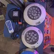 Multi-Color Pool Light Full Set (18W, 12V) - 1