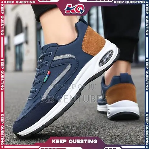 Men's Air Cushion Sneakers - Blue (Sizes 40-47) - 1