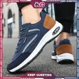 Men's Air Cushion Sneakers - Blue (Sizes 40-47) - 1