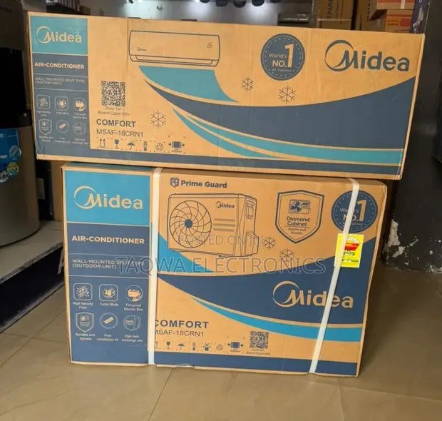 Anti-Rust Midea 2.0HP Split Air Conditioner - 1