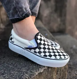 Original Vans Slip-On Checkerboard Skate Shoes