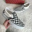 Original Vans Slip-On Checkerboard Skate Shoes - 3