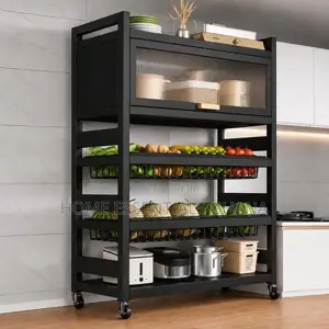 Kitchen Storage Rack with Cabinet - Brand New