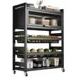 Kitchen Storage Rack with Cabinet - Brand New - 2