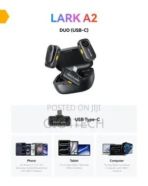 Lark A2 Duo (USB-C) Wireless Microphone Combo