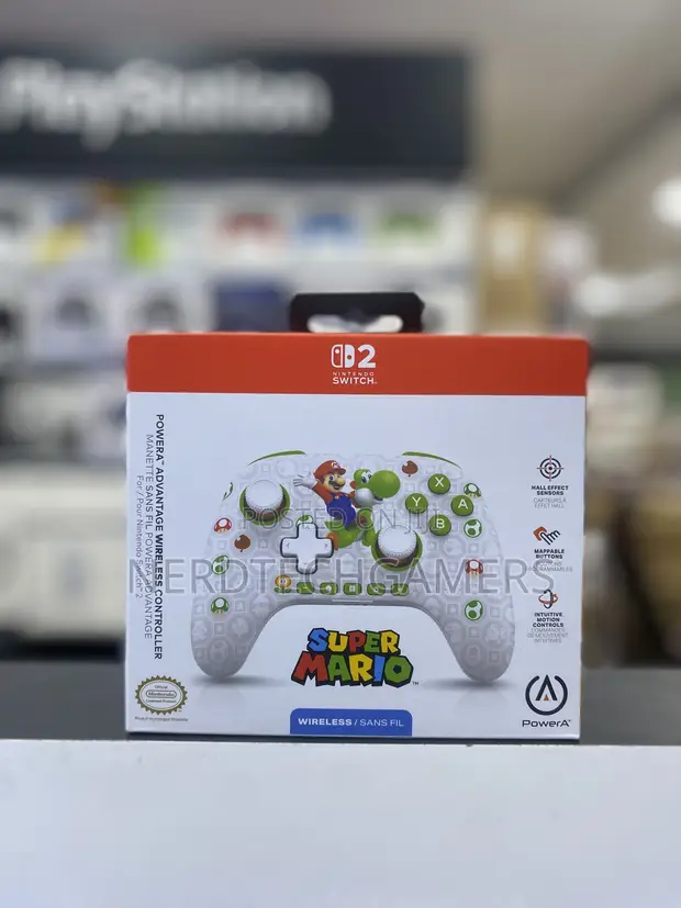Nintendo Switch PowerA Mario Controller - 1
