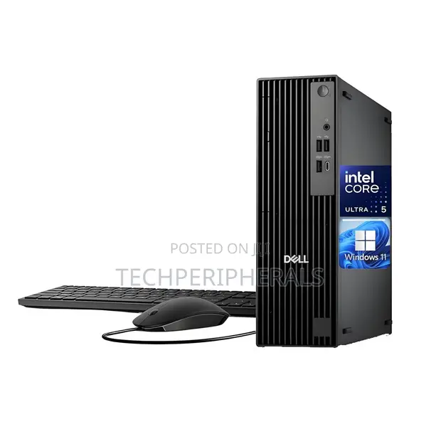 New Dell Pro Slim QCS1250 SFF Desktop Set - 1