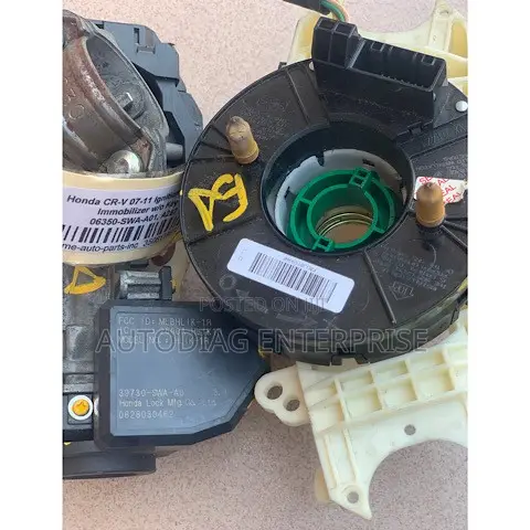 07-11 Honda CR-V Clock Spring & Ignition Lock Cylinder - 1