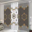 Quality Combined Grey Blackout Curtains - 1