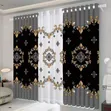 Quality Combined Grey Blackout Curtains - 3