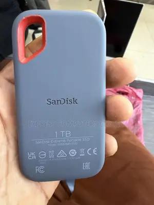 Sandisk Extreme Portable 1TB External SSD - 1050 MB/s