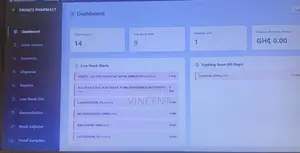Pharmacy Inventory System - Designed by Ghanaian Pharmacist