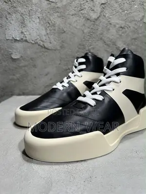 Fear of God Boots - Black Leather