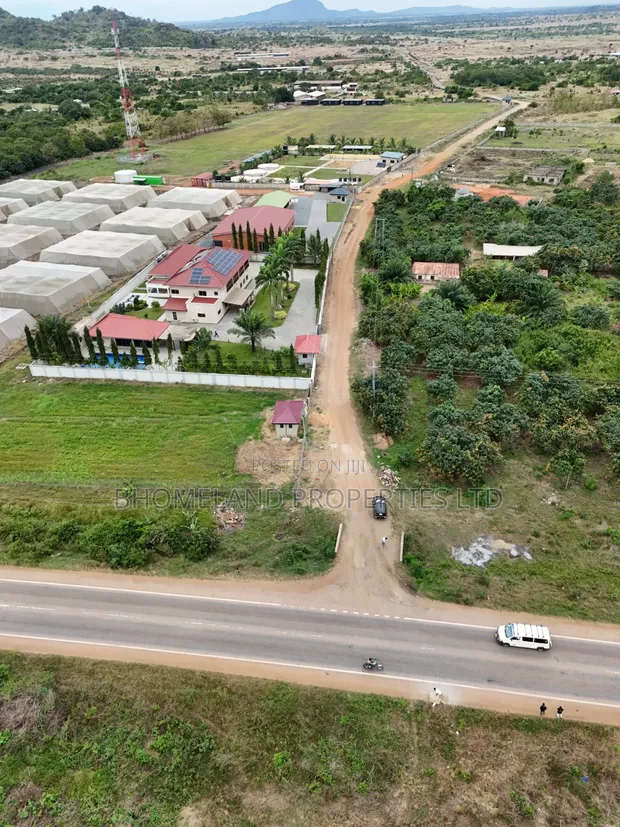 Demarcated Plot at Asutuare Junction, Mahama Farms - 1