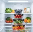 4pcs Acrylic Food Storage Bowls - 4