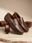 Clarks Loafers - Men's Size 42-44, Brand New Leather - 2