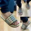 Burberry Check Slides - 3