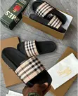 Burberry Check Slides - 5