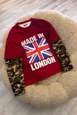 Double Hand Long Sleeve Sweatshirt - 3