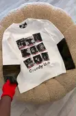 Double Hand Long Sleeve Sweatshirt - 5