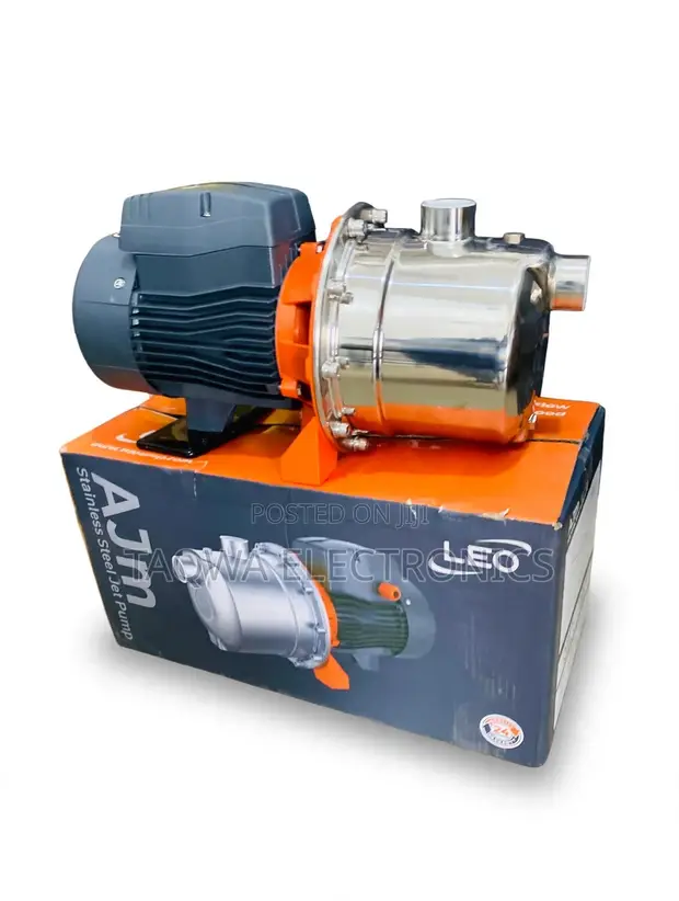 Leo AJm150S 2hp Stainless Steel Self-Priming Water Pump - 1