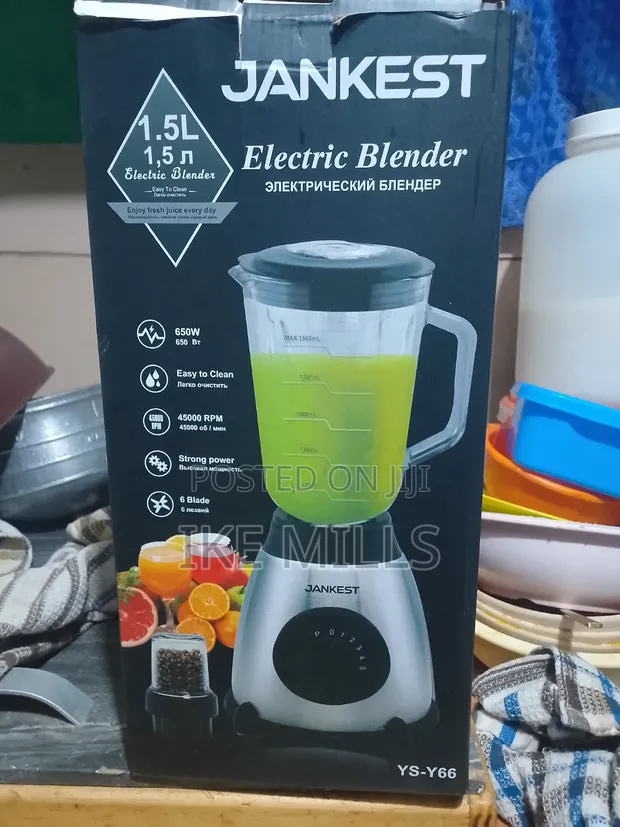 Jankest 2-in-1 Electric Blender - 1