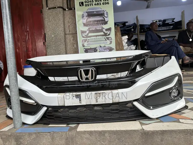 Honda Civic Front Bumper (2016-2022) - 1