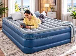 Royal Comfort Instant Guest Inflatable Double Air Mattress