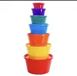 7pcs Plastic Food Storage Bowls Set - 1