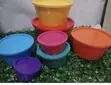 7pcs Plastic Food Storage Bowls Set - 2