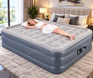 Royal Comfort Automatic Inflatable Double Air Mattress