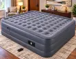 Luxury Camping Inflatable Double Air Mattress with Automatic Pump - 2