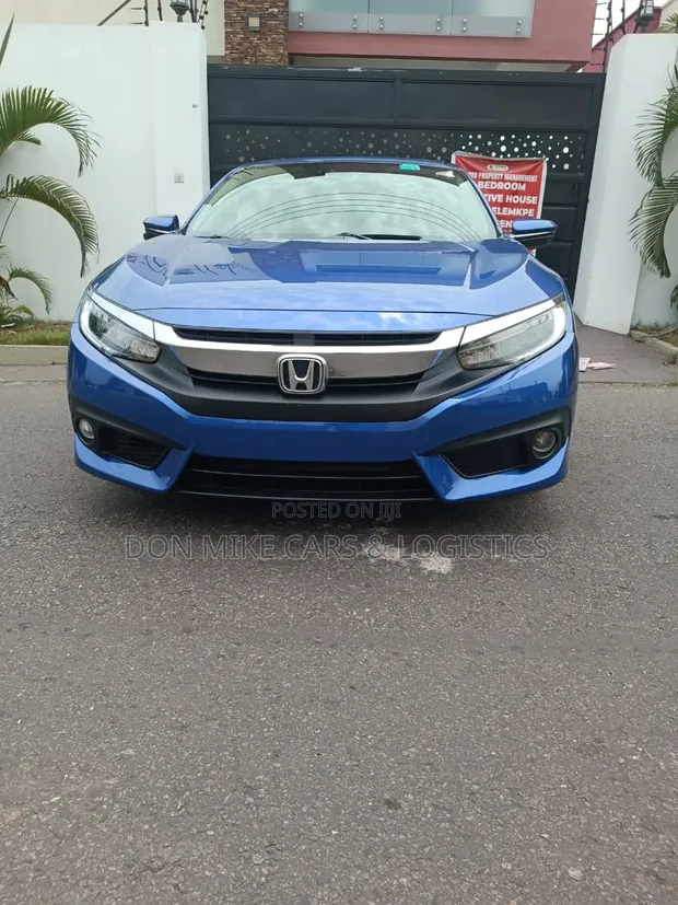 Honda Civic Touring Sedan 2018 Blue - 1